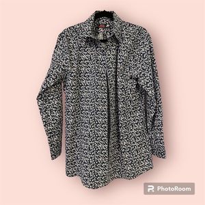 Express men’s floral button down